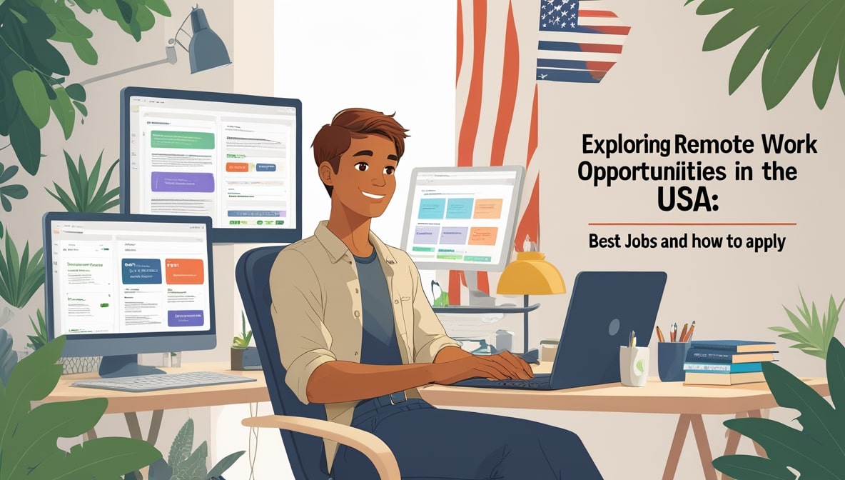 Exploring Remote Work Opportunities in the USA: Best Jobs and How to Apply